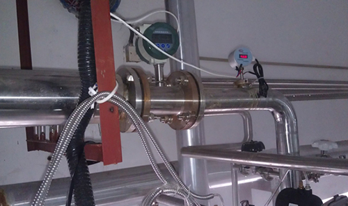 一體化液體渦輪流量計使用現(xiàn)場圖